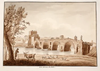 Ponte Milvio, or Ponte Molle